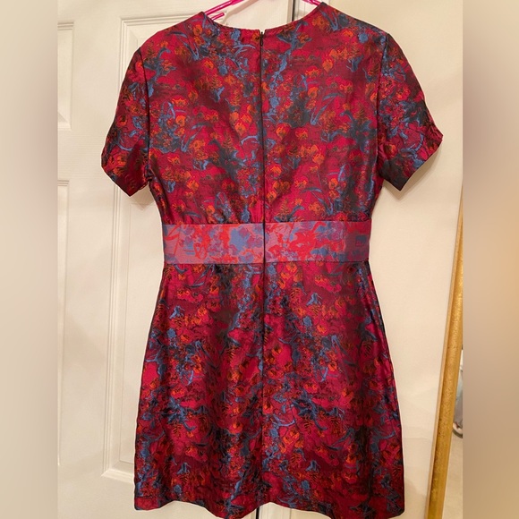 Eight Sixty Metallic Print Mini Dress - Picture 2 of 4